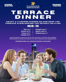 Terrace Dinners!